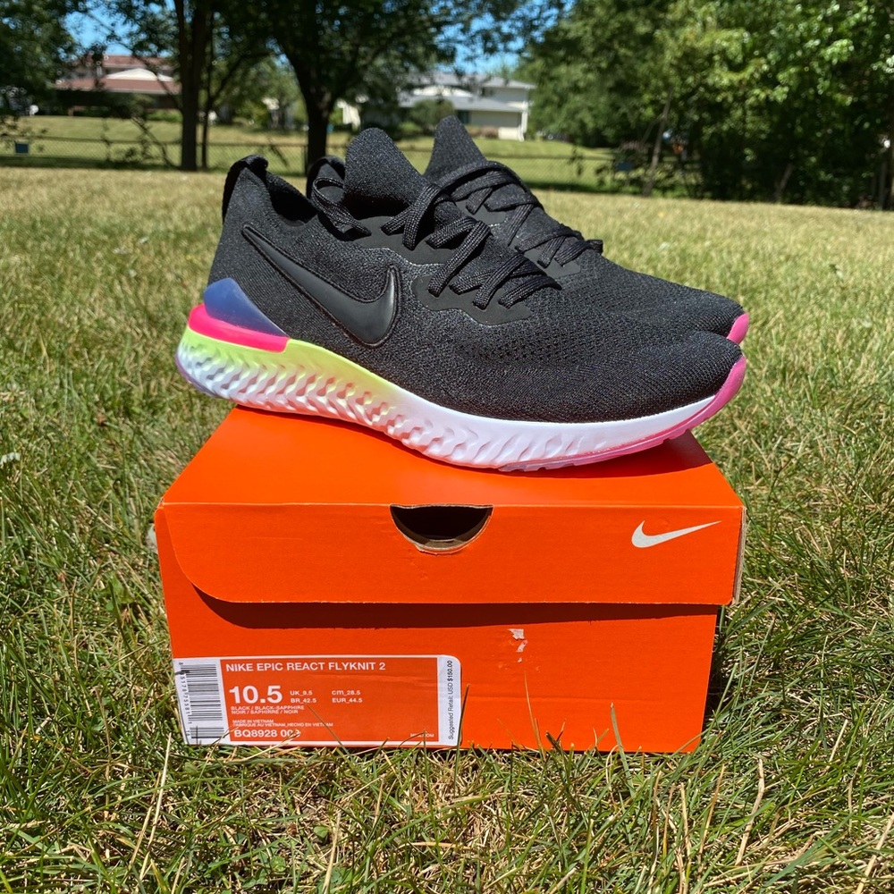 Nike Epic React Flyknit 2 - Size 10.5